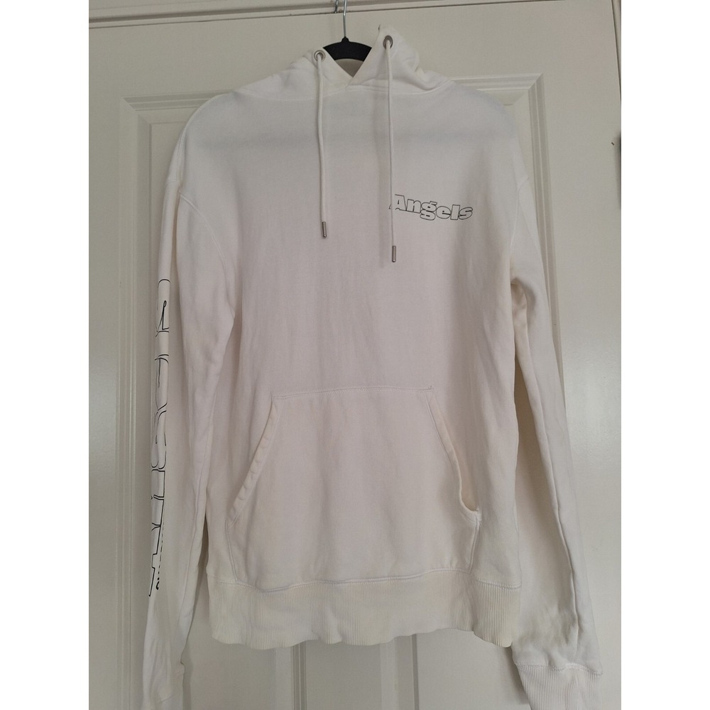Fiorucci Graphic Logo Angels  Crew Neck‎ Hoodie Pullover Sweatshirt size XS